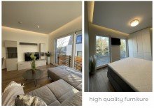 Schlafbereich Provisionsfreie Stadtoase: Charmante,  42m� Wohnung mit Stellplatz, optional m�bliert