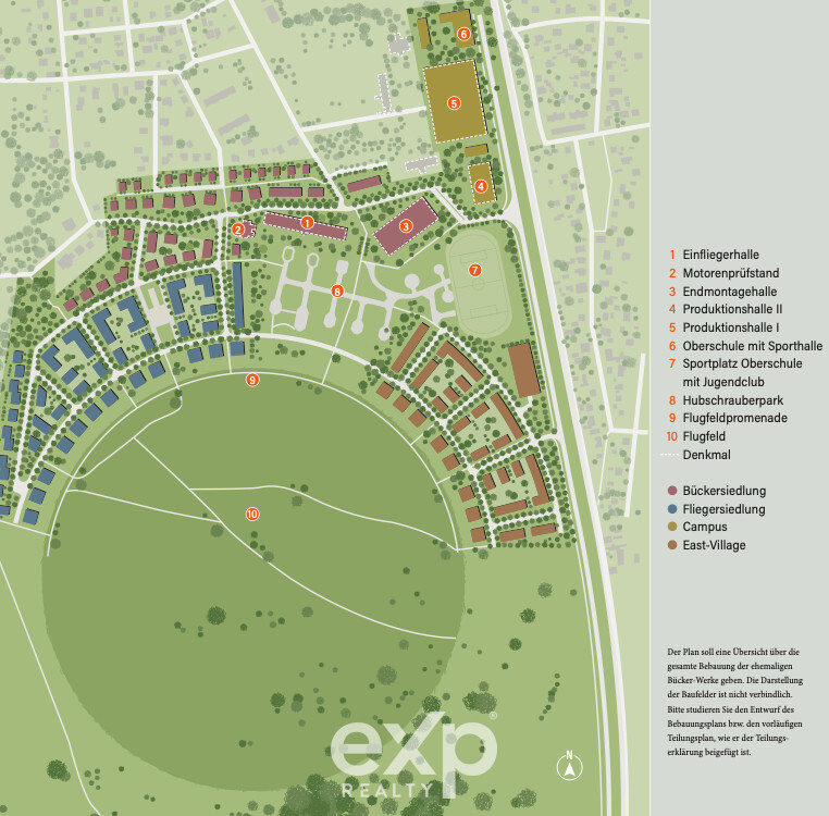 Bebauungsplan Etagenwohnung Rangsdorf