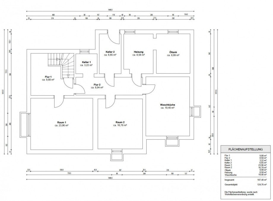 Grundriss UG Einfamilienhaus Edingen-Neckarhausen
