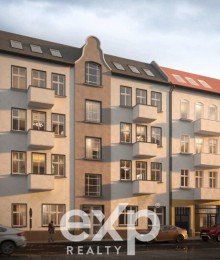 Au�enansicht Attraktives Mehrfamilienhaus in aufstrebender Lage unweit der Spree.